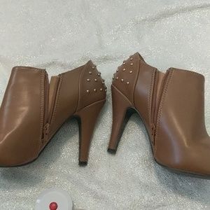 Brown booties